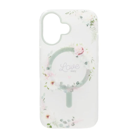 iPhone 17 Kuori Floral Matte MagSafe Love Story
