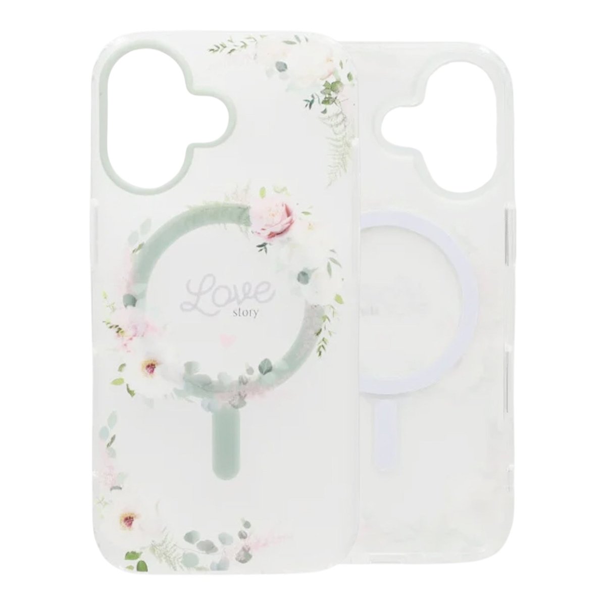 iPhone 17 Kuori Floral Matte MagSafe Love Story