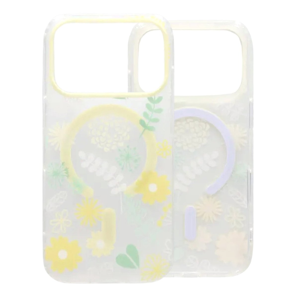 iPhone 17 Pro Kuori Floral Matte MagSafe Keltainen