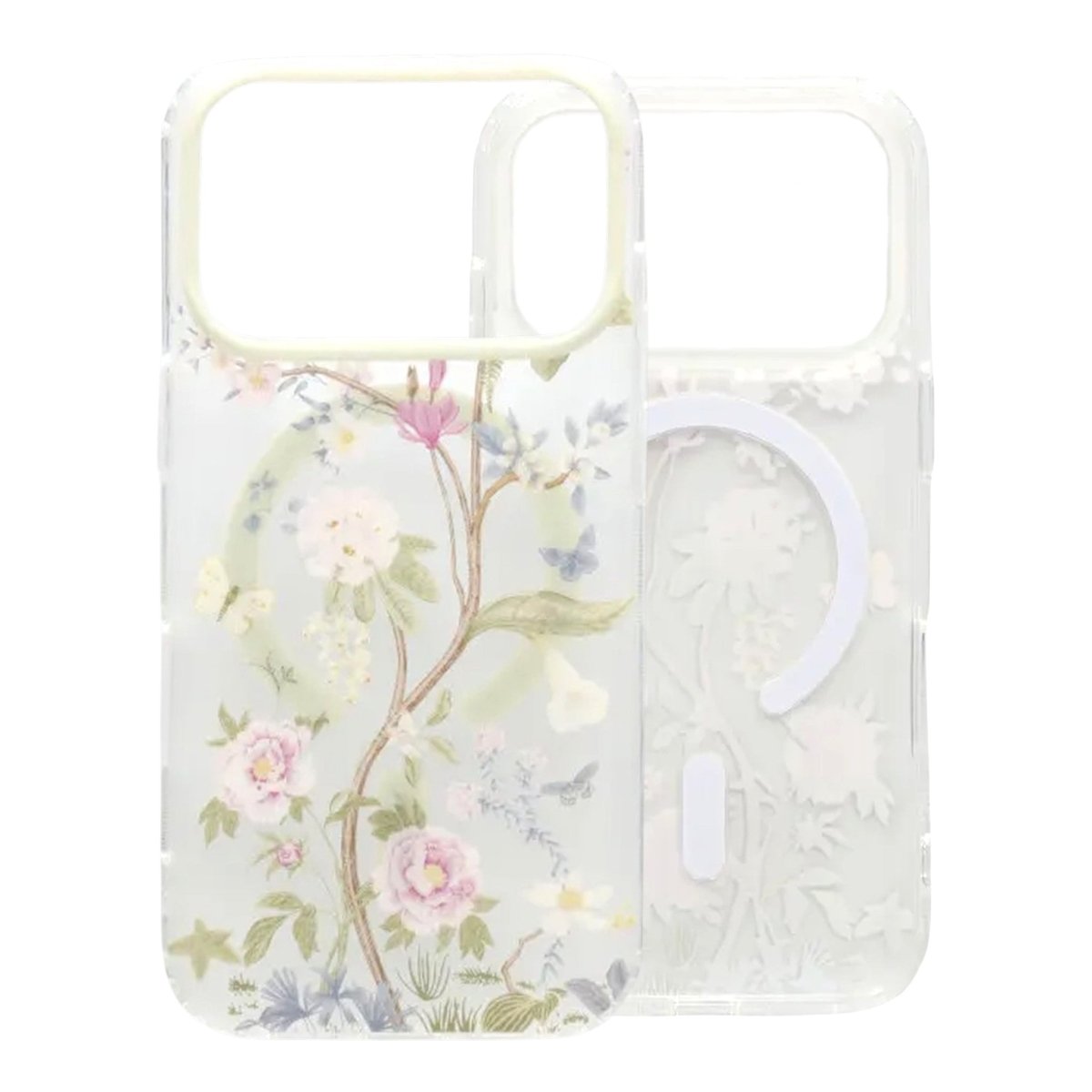 iPhone 17 Pro Max Kuori Floral Matte MagSafe Beige