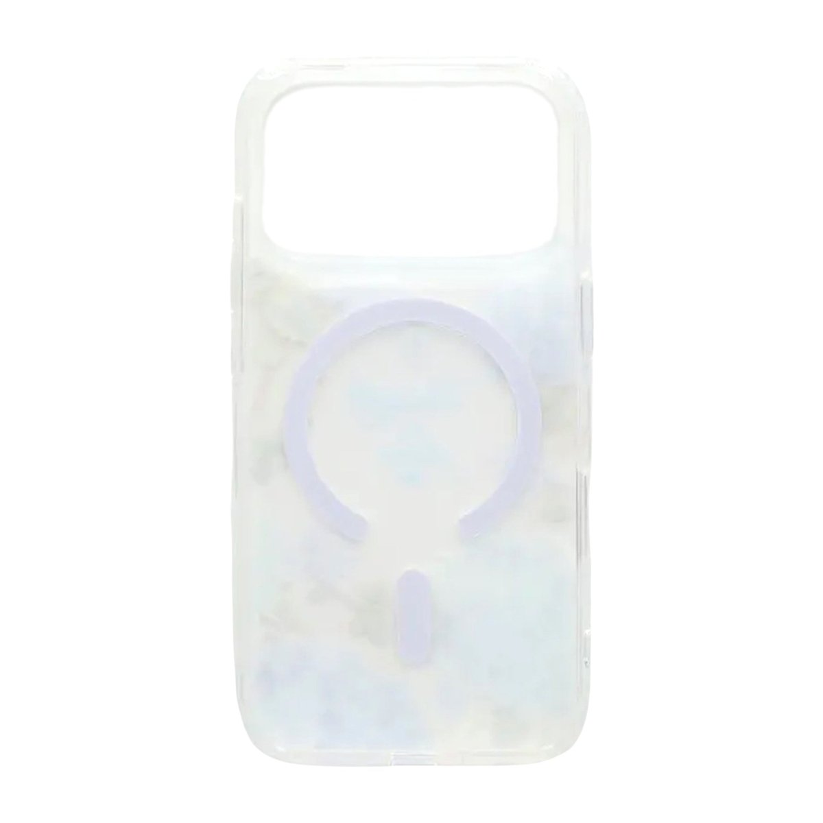 iPhone 17 Pro Max Kuori Floral Matte MagSafe Sininen