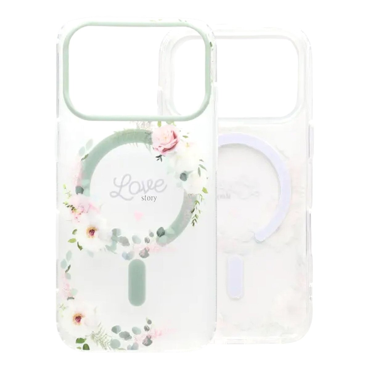 iPhone 17 Pro Max Kuori Floral Matte MagSafe Love Story