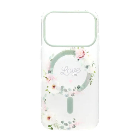 iPhone 17 Pro Max Kuori Floral Matte MagSafe Love Story