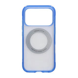 iPhone 17 Pro Max/iPhone 18 Pro Max Kuori mattapintaisella MagSafe-rengastelineellä Sininen