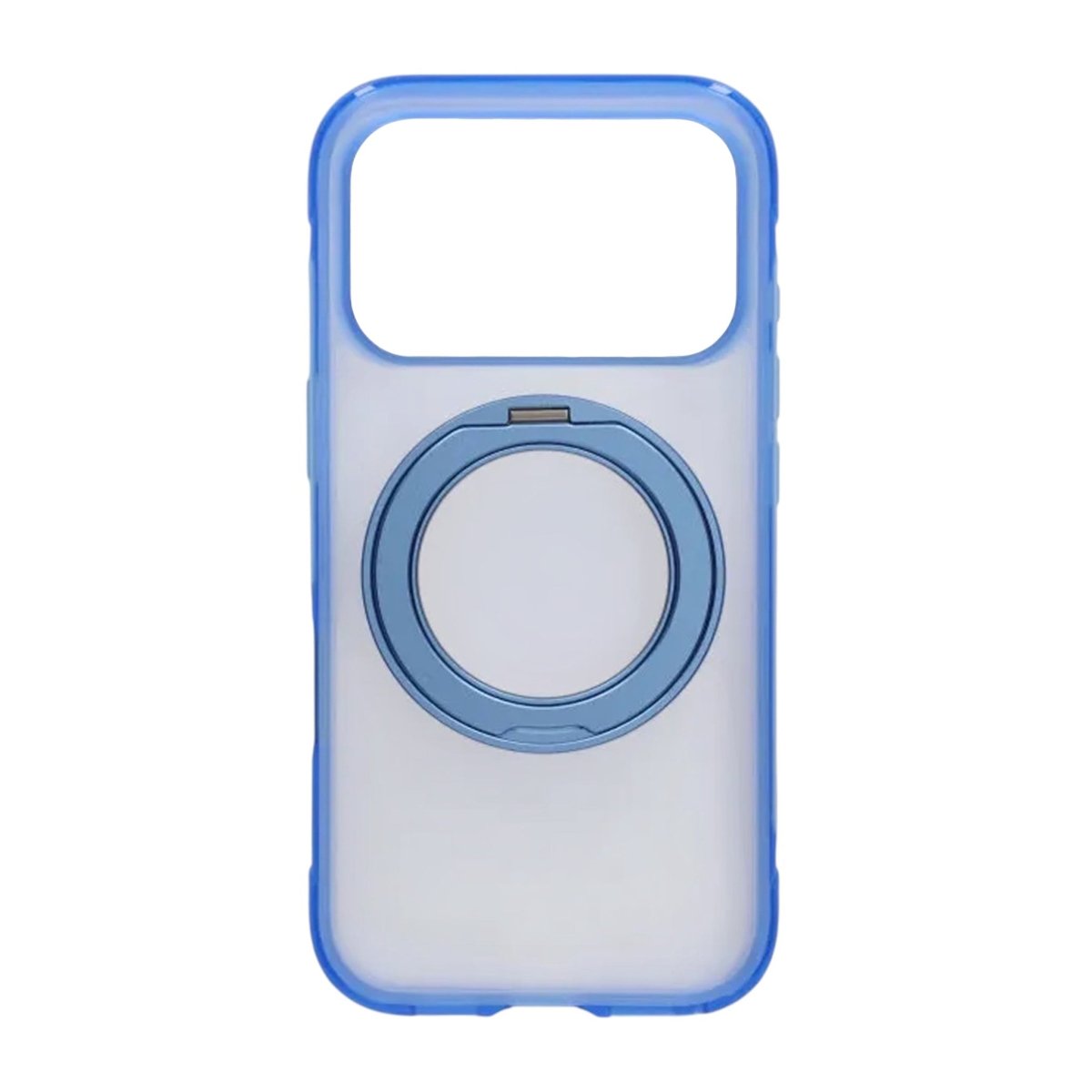 iPhone 17 Pro Max/iPhone 18 Pro Max Kuori mattapintaisella MagSafe-rengastelineellä Sininen