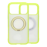 iPhone 17 Pro Max/iPhone 18 Pro Max Kuori mattapintaisella MagSafe-rengastelineellä Keltainen