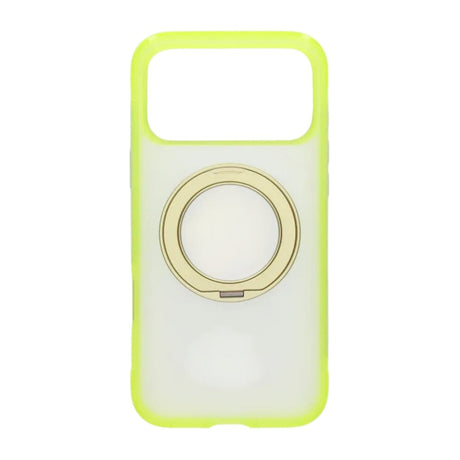 iPhone 17 Pro Max/iPhone 18 Pro Max Kuori mattapintaisella MagSafe-rengastelineellä Keltainen