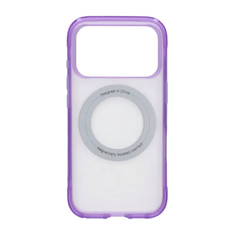 iPhone 17 Pro Max/iPhone 18 Pro Max Kuori mattapintaisella MagSafe-rengastelineellä Violetti