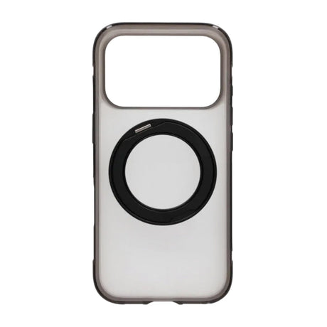 iPhone 17 Pro Max/iPhone 18 Pro Max Kuori mattapintaisella MagSafe-rengastelineellä Musta