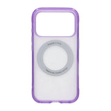 iPhone 17 Pro/iPhone 18 Pro Kuori mattapintainen rengasteline MagSafe Violetti