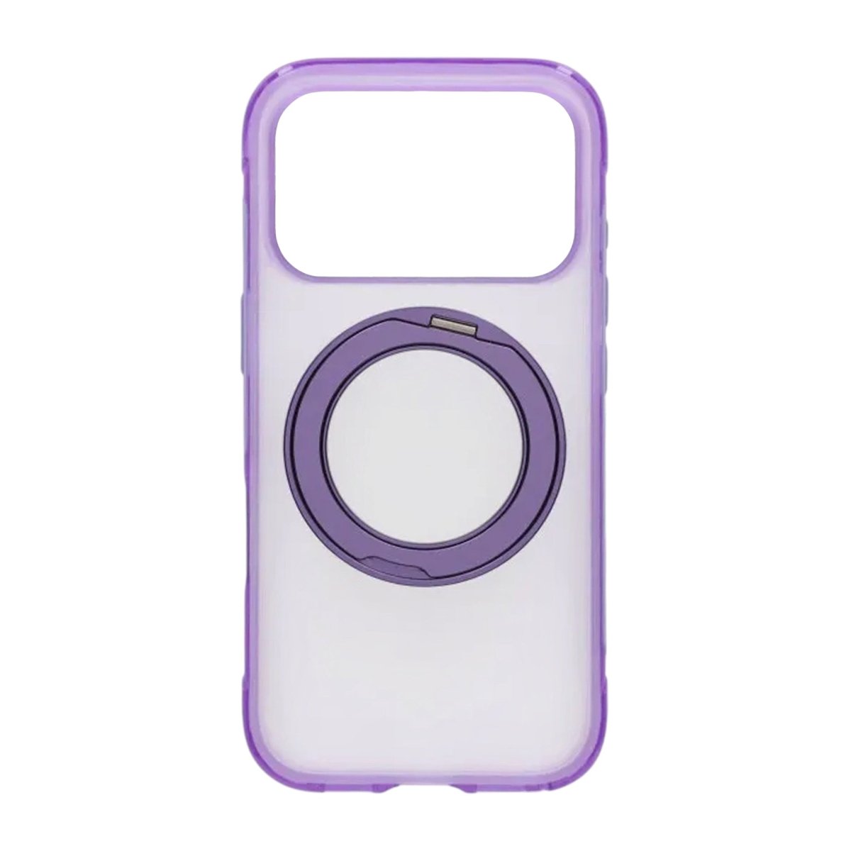 iPhone 17 Pro/iPhone 18 Pro Kuori mattapintainen rengasteline MagSafe Violetti