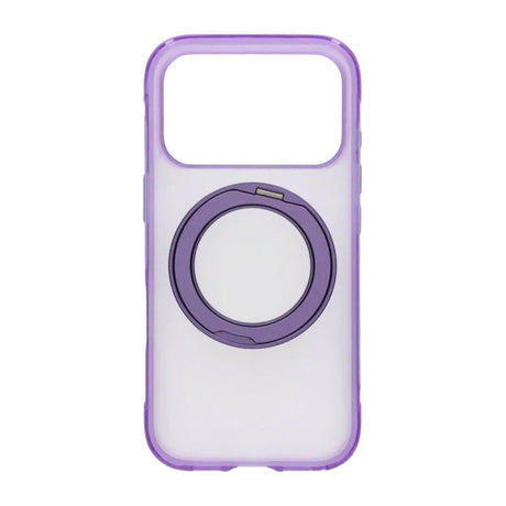 iPhone 17 Pro/iPhone 18 Pro Kuori mattapintainen rengasteline MagSafe Violetti