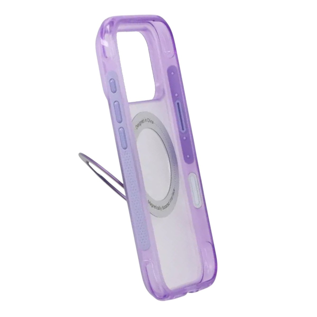 iPhone 17 Pro/iPhone 18 Pro Kuori mattapintainen rengasteline MagSafe Violetti