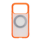 iPhone 17 Pro/iPhone 18 Pro Kuori mattapintainen rengasteline MagSafe Oranssi
