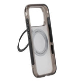 iPhone 17 Pro/iPhone 18 Pro Kuori mattapintainen rengasteline MagSafe Musta