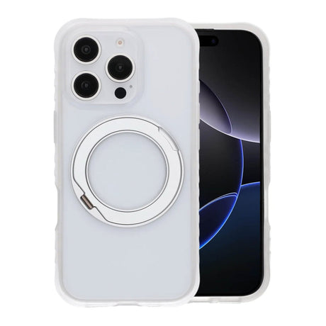 iPhone 16 Pro Max Kuori MagSafe-rengasteline Valkoinen