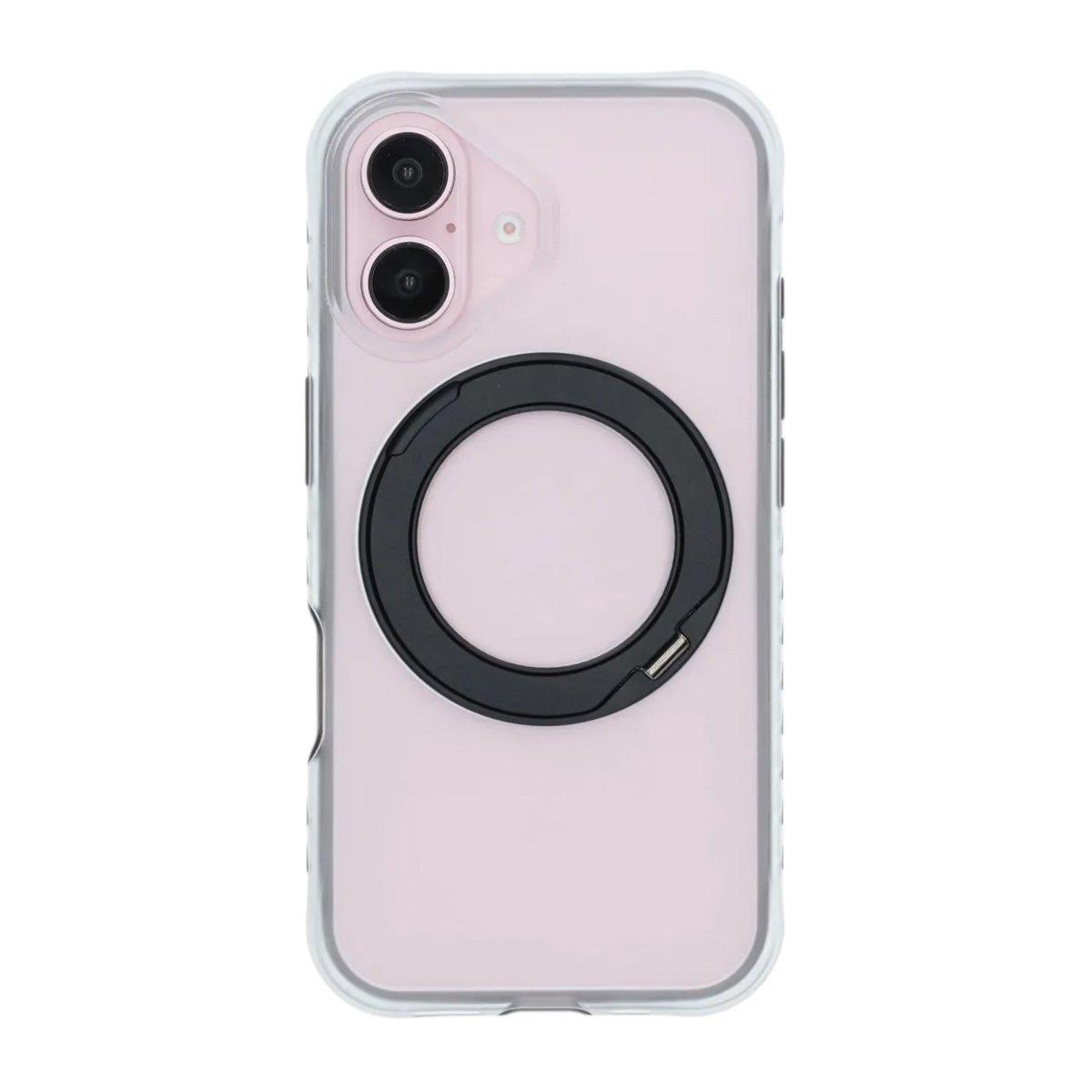iPhone 16 Kuori MagSafe-rengasteline Musta