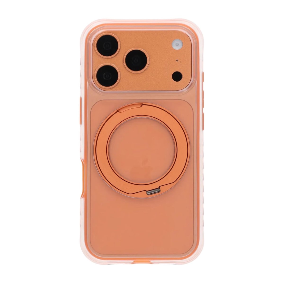iPhone 17 Pro Max/iPhone 18 Pro Max Kuori rengasteline MagSafe Oranssi