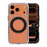 iPhone 17 Pro Max/iPhone 18 Pro Max Kuori rengasteline MagSafe Musta