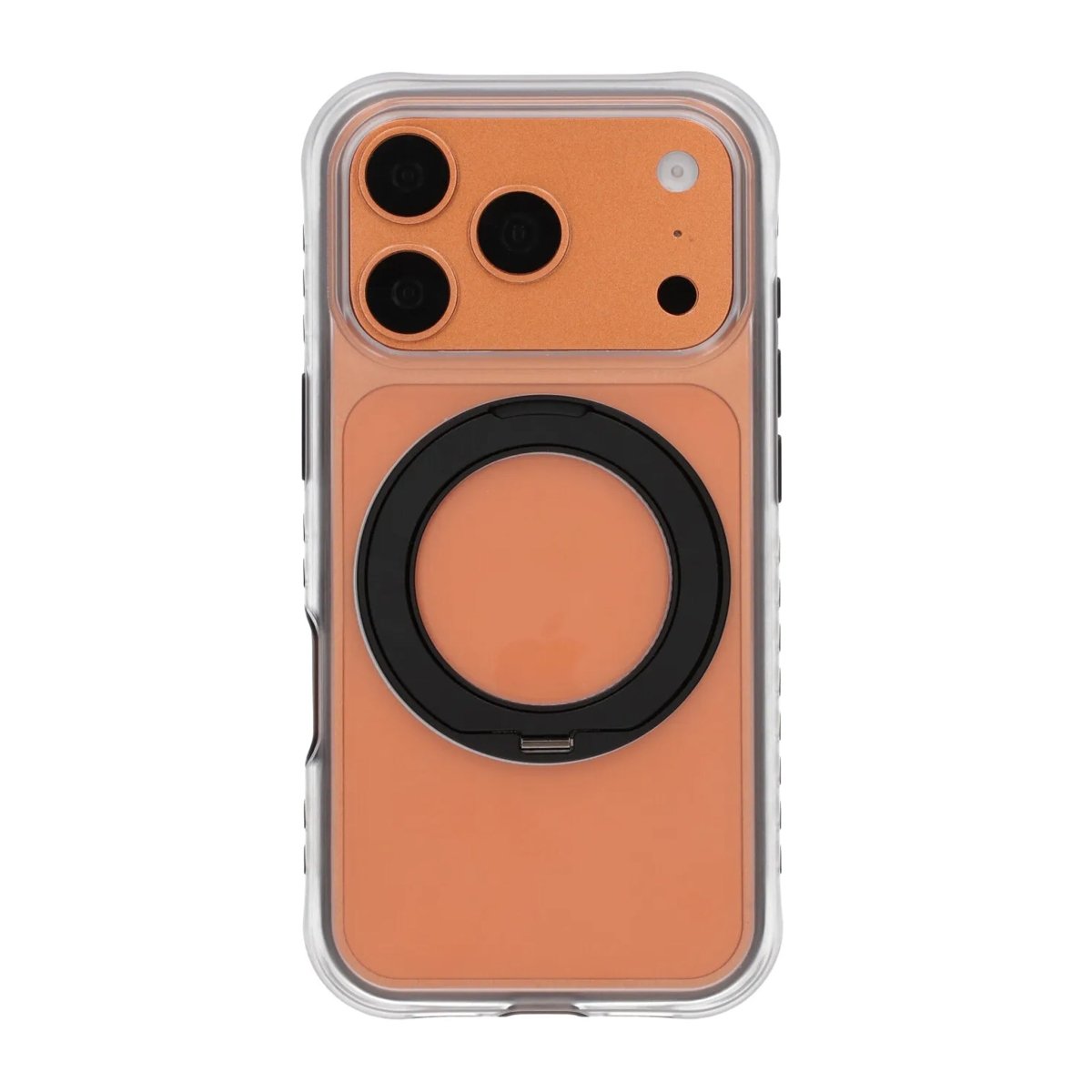 iPhone 17 Pro/iPhone 18 Pro Kuori rengasteline MagSafe Musta