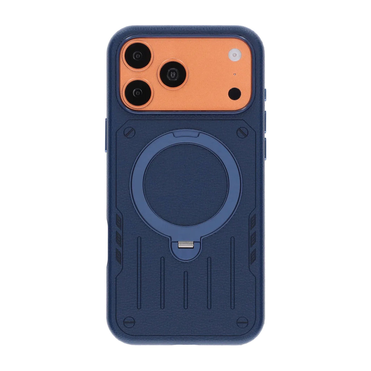 iPhone 17 Pro/iPhone 18 Pro Kuori Mecha MagSafe-teline Sininen