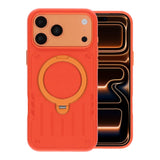 iPhone 17 Pro/iPhone 18 Pro Kuori Mecha MagSafe -teline Oranssi