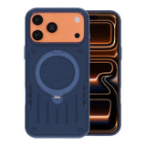 iPhone 17 Pro Max/iPhone 18 Pro Max Kuori Mecha MagSafe-teline Sininen