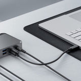 ALOGIC Prime DX2 Kaksinäyttöinen 4K Universaali Telakka