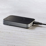 ALOGIC Matrix Universaali Magneettinen Powerbank 5000mAh MagSafe Musta