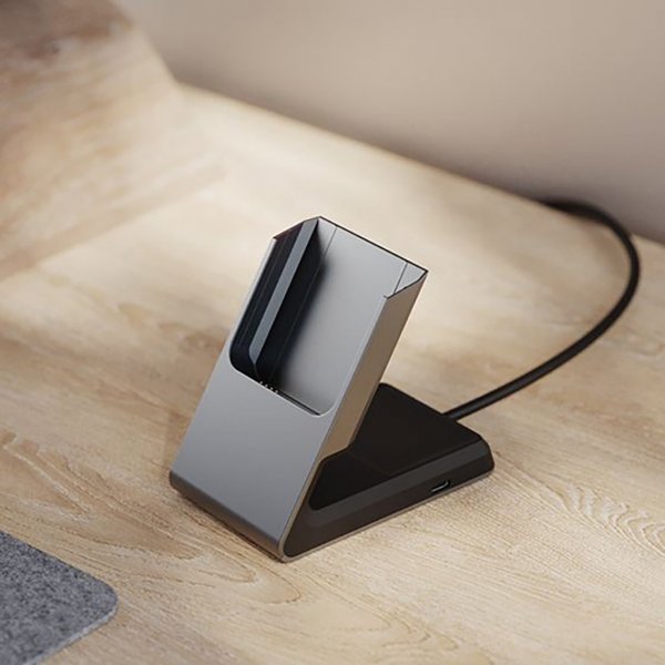 ALOGIC Matrix 2-in-1 Universaali Magneettinen Lataustelakka MagSafe Musta