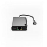 ALOGIC Ultra USB-C Dock PLUS V2 Muistikortinlukija Harmaa
