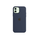 Apple Alkuperäinen iPhone 12/iPhone 12 Pro Kuori Silikoni Case MagSafe Deep Navy