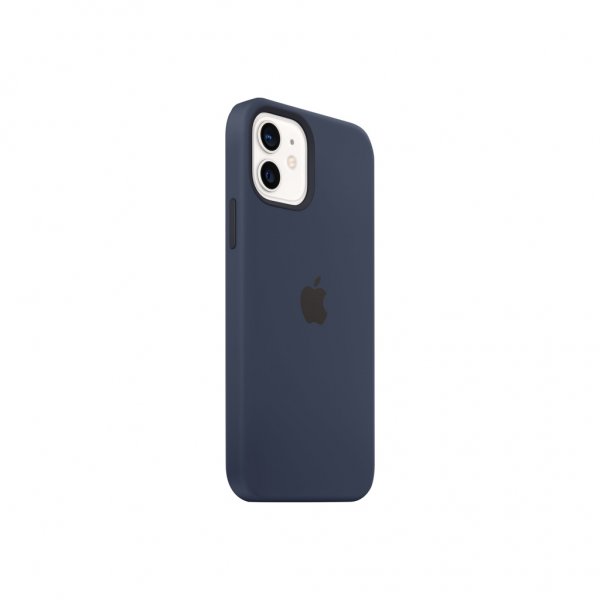 Apple Alkuperäinen iPhone 12/iPhone 12 Pro Kuori Silikoni Case MagSafe Deep Navy