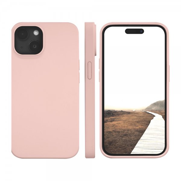 dbramante1928 iPhone 15 Plus -suojakuori Monaco MagSafe Pink Sand