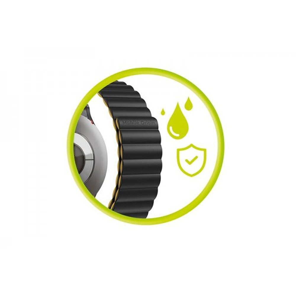 Mobile Origin Samsung Galaxy Watch 20mm Ranneke Easy Strap Musta Keltainen
