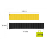 Mobile Origin Samsung Galaxy Watch 20mm Ranneke Easy Strap Musta Keltainen