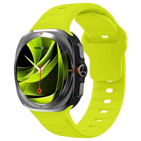 Mobile Origin Samsung Galaxy Watch Ultra 47mm Ranneke Easy Strap Silicone Keltainen