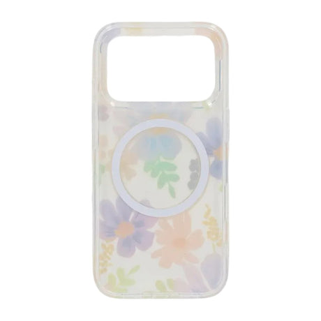 iPhone 17 Pro Max Kuori Floral MagSafe Violetti Keltainen