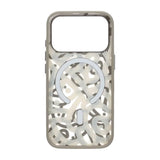 iPhone 17 Pro Kuori Graffiti MagSafe Harmaa