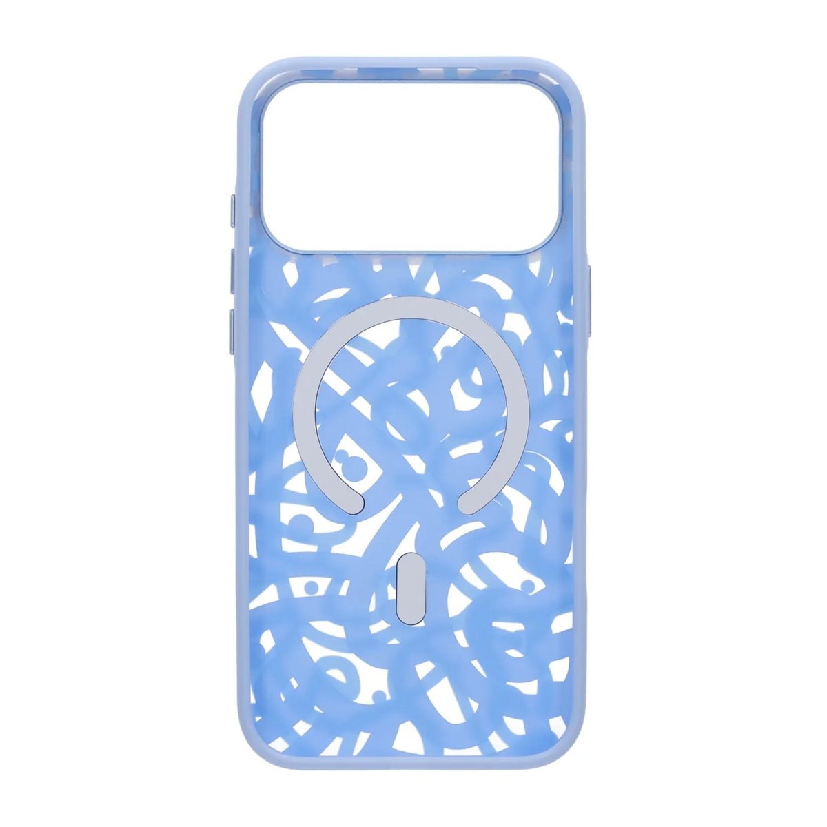 iPhone 17 Pro -kuori Graffiti MagSafe vaaleansininen