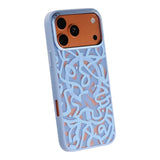 iPhone 17 Pro -kuori Graffiti MagSafe vaaleansininen