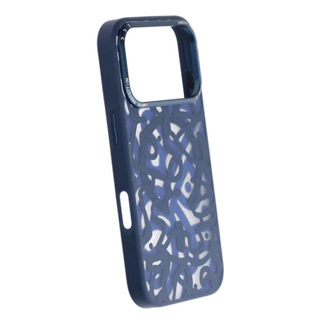 iPhone 17 Pro Max -kuori Graffiti MagSafe Sininen