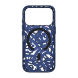 iPhone 17 Pro Max -kuori Graffiti MagSafe Sininen