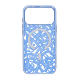 iPhone 17 Pro Max -kuori Graffiti MagSafe vaaleansininen
