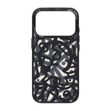 iPhone 17 Pro Max -kuori Graffiti MagSafe Musta
