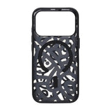 iPhone 17 Pro Max -kuori Graffiti MagSafe Musta