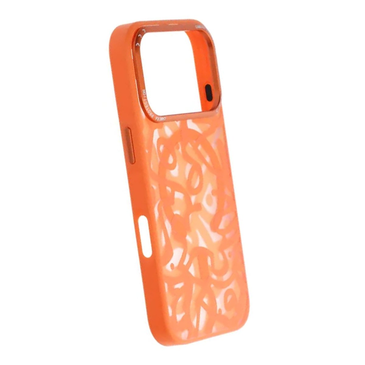 iPhone 17 Pro -kuori Graffiti MagSafe Oranssi
