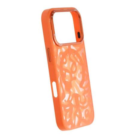 iPhone 17 Pro -kuori Graffiti MagSafe Oranssi