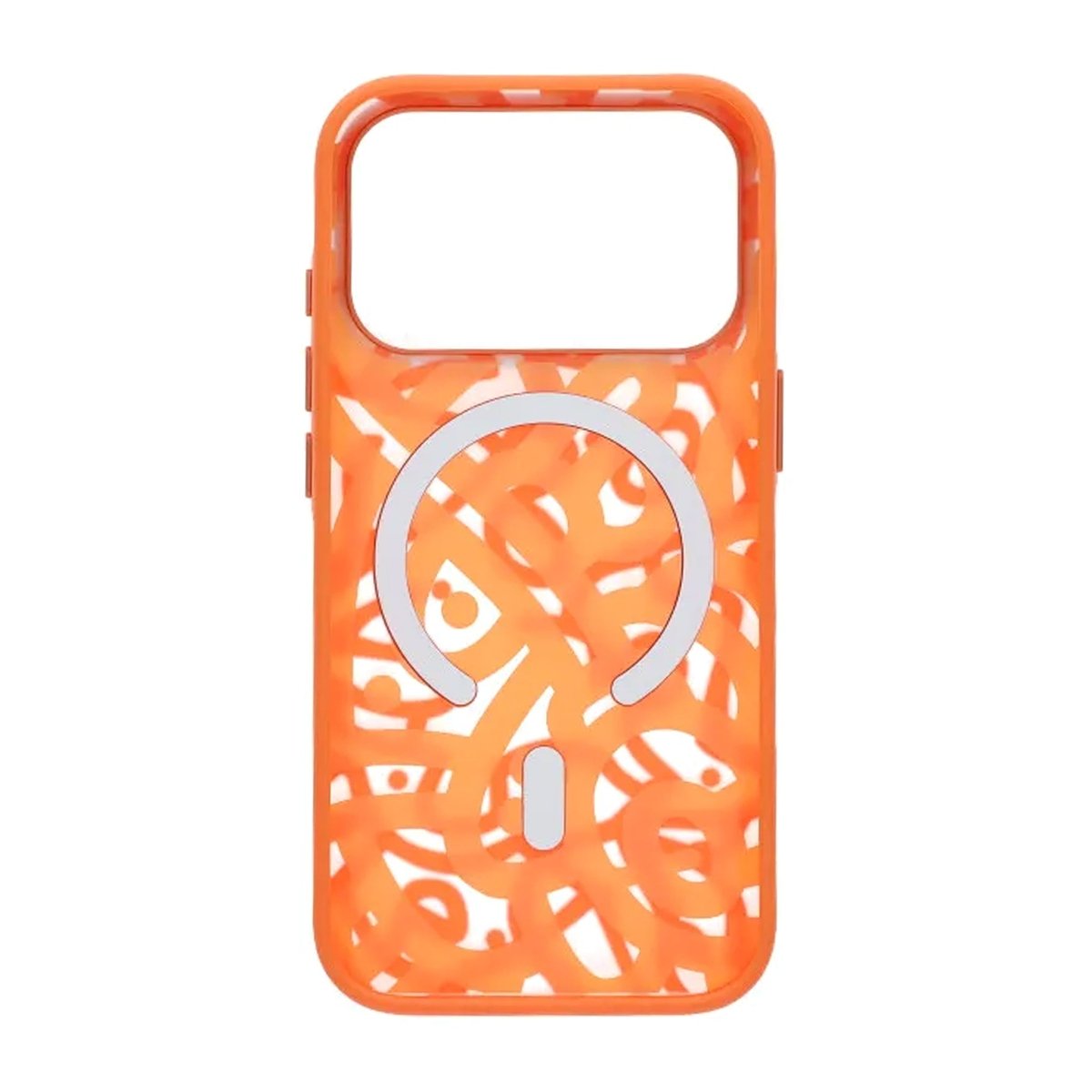 iPhone 17 Pro -kuori Graffiti MagSafe Oranssi