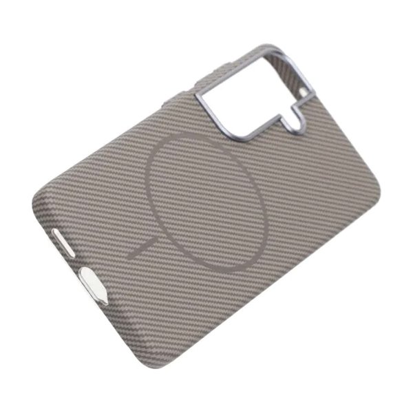 Samsung Galaxy S26 Plus Kuoret Hiilikuitukuvio Magsafe Harmaa
